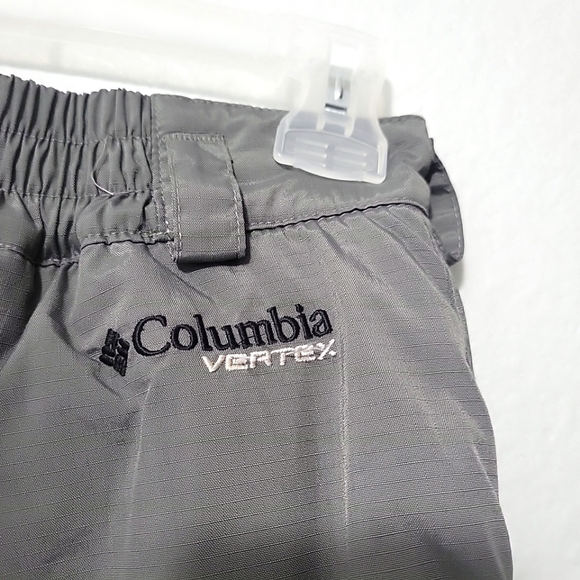 Columbia Vertex Boys Ski Pants Insulated Size 10/12 Youth Gray - Picture 3 of 9